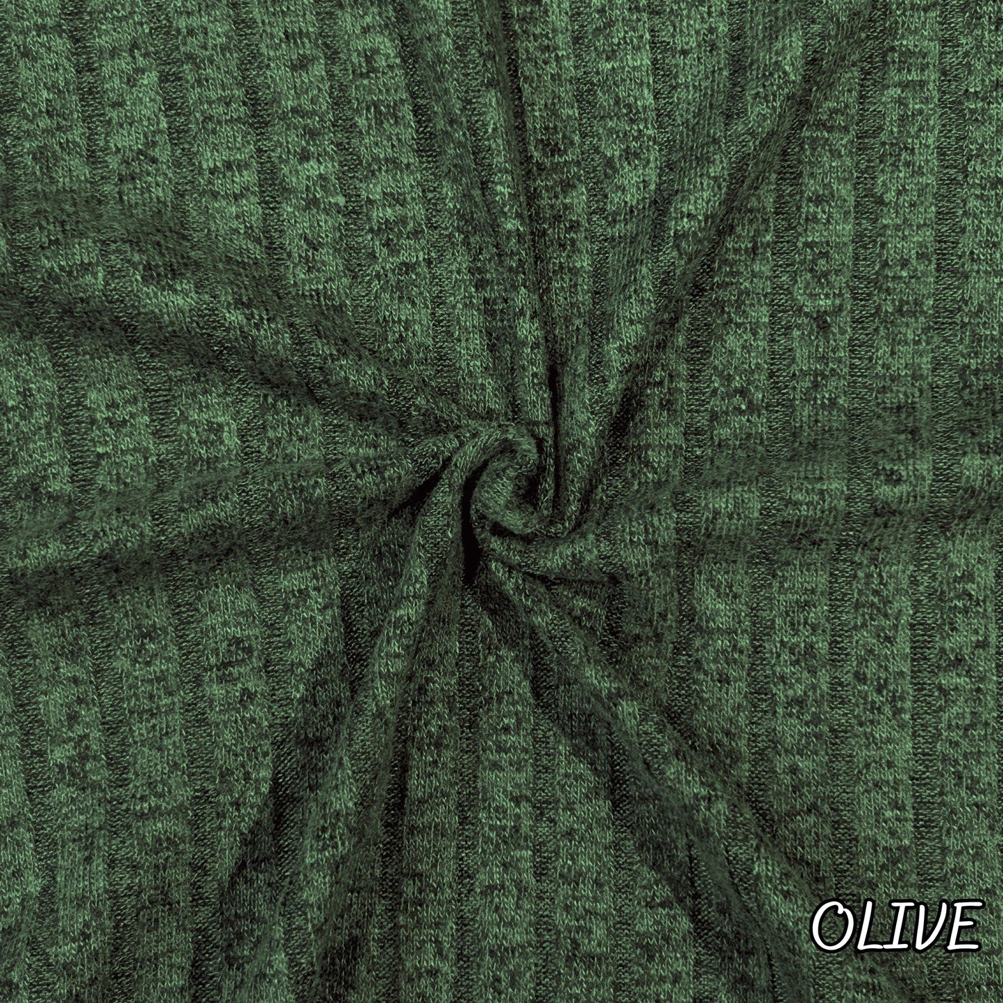 Soft Brush Rib Knit Fabric for Clothing - 8x4 Texture - Perfect for Sweaters and Cardigans / 8x4 T.R Brib