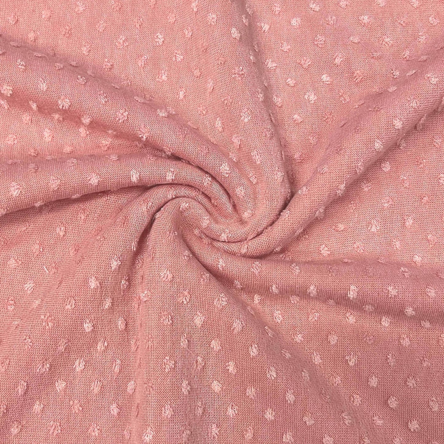 U-Jacquard Swiss Dot Knit. Jacquard Fabric, SOLIDS VARIETY, Fabric by the 1/2 Yard, Yard, or Sample, stretchy fabric