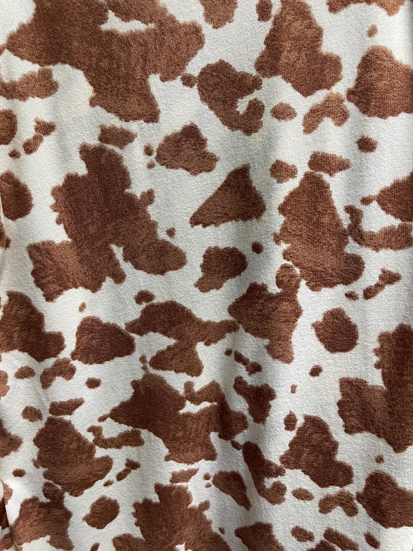 Boho Highland Cow Fabric, Fabric by the yard, Cate & Rainn, Sewing, Broadcloth, Canvas, Fat Quarter, Bamboo