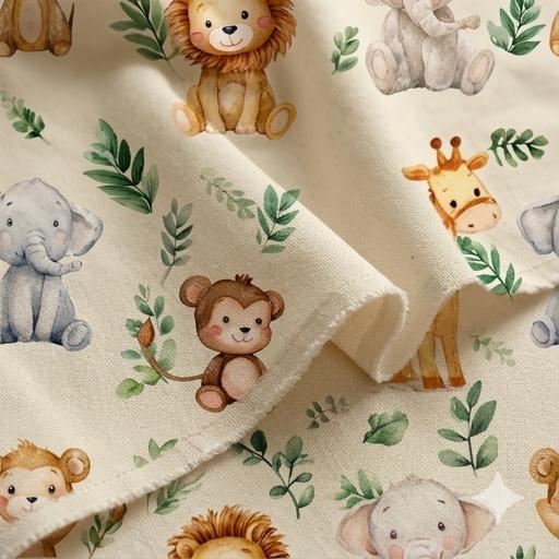 safari anmial nursery fabric fabric