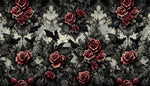 Gothic fabric. Whimsical seamless. wholesale fabric Roll-custom order