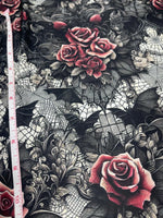 Gothic fabric. Whimsical seamless. wholesale fabric Roll-custom order