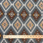 Aztec Tribal fabric. Southwestern Tapestry / Log fabric