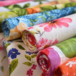 Dark Moody Fabric by the yard dark floral pillow fabric for moody décor french noir floral linen modern gothic glamorous black floral