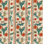mexico pattern. Southwestern Fabric – Vibrant Desert Print for Home Decor, Reptile Sun Pattern by the Yard