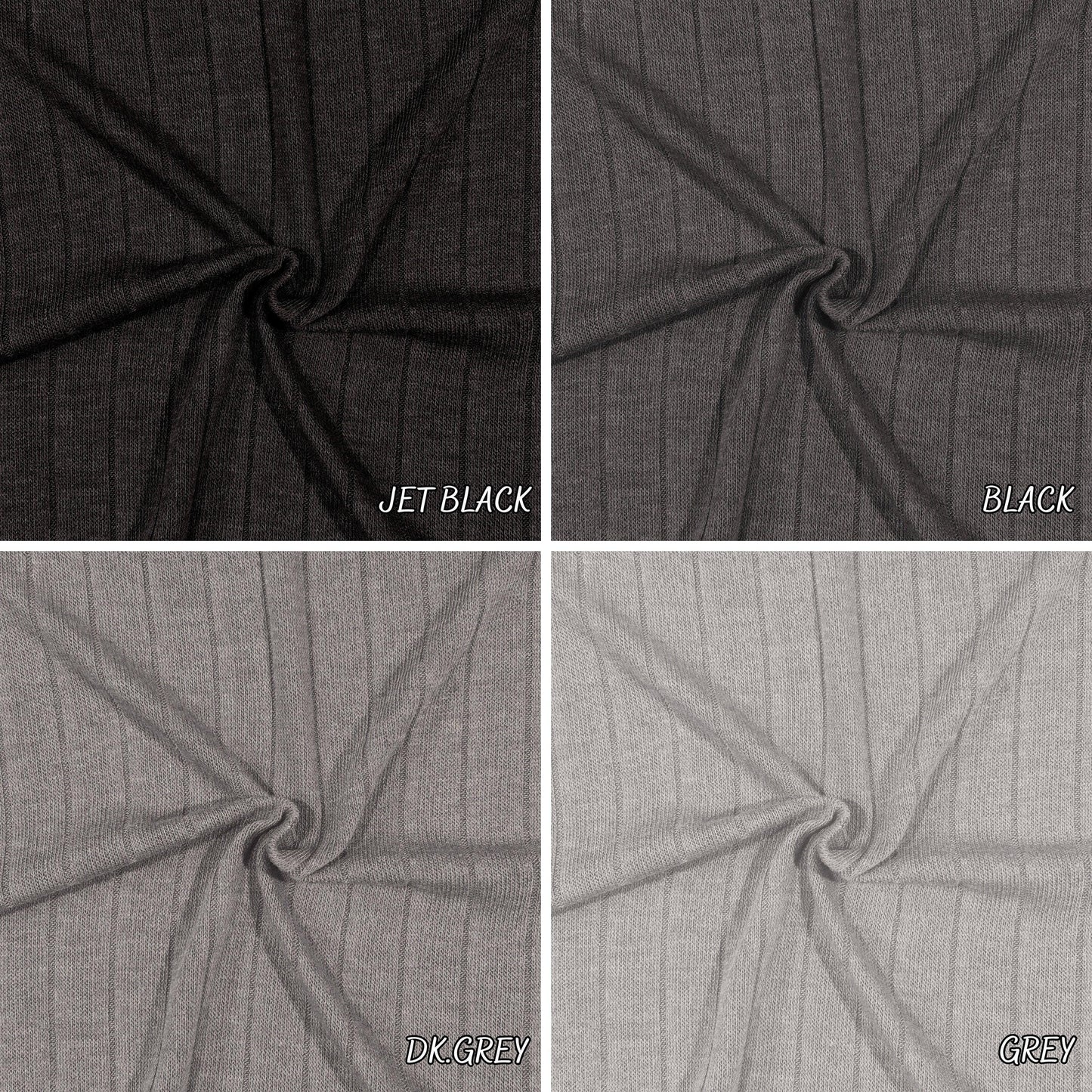 Band Rib fabric. Solids variety, fabric by yard, sweatshirts, tops , children's wear. multi color