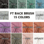 French terry FT Back Brush fabric. terry fabric. sweatshirts, pajama fabric , children's baby wear. fleece fabric