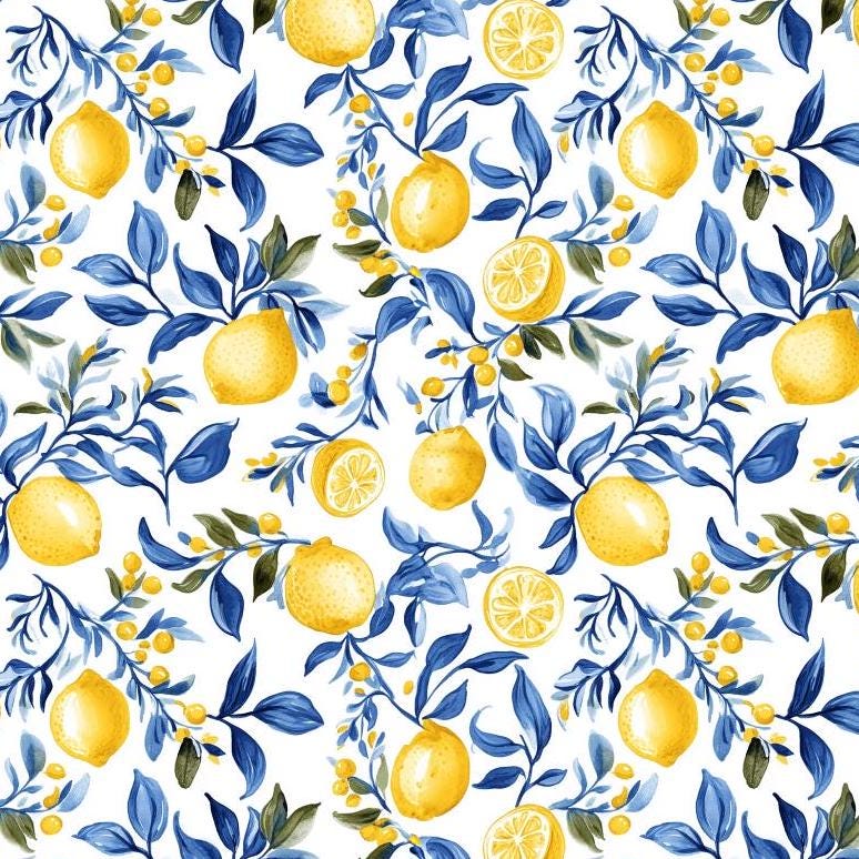 Italian fabric. print, lemon tree, fashion fabric, special design, summer fabric, clothing,home decoration Fabric.