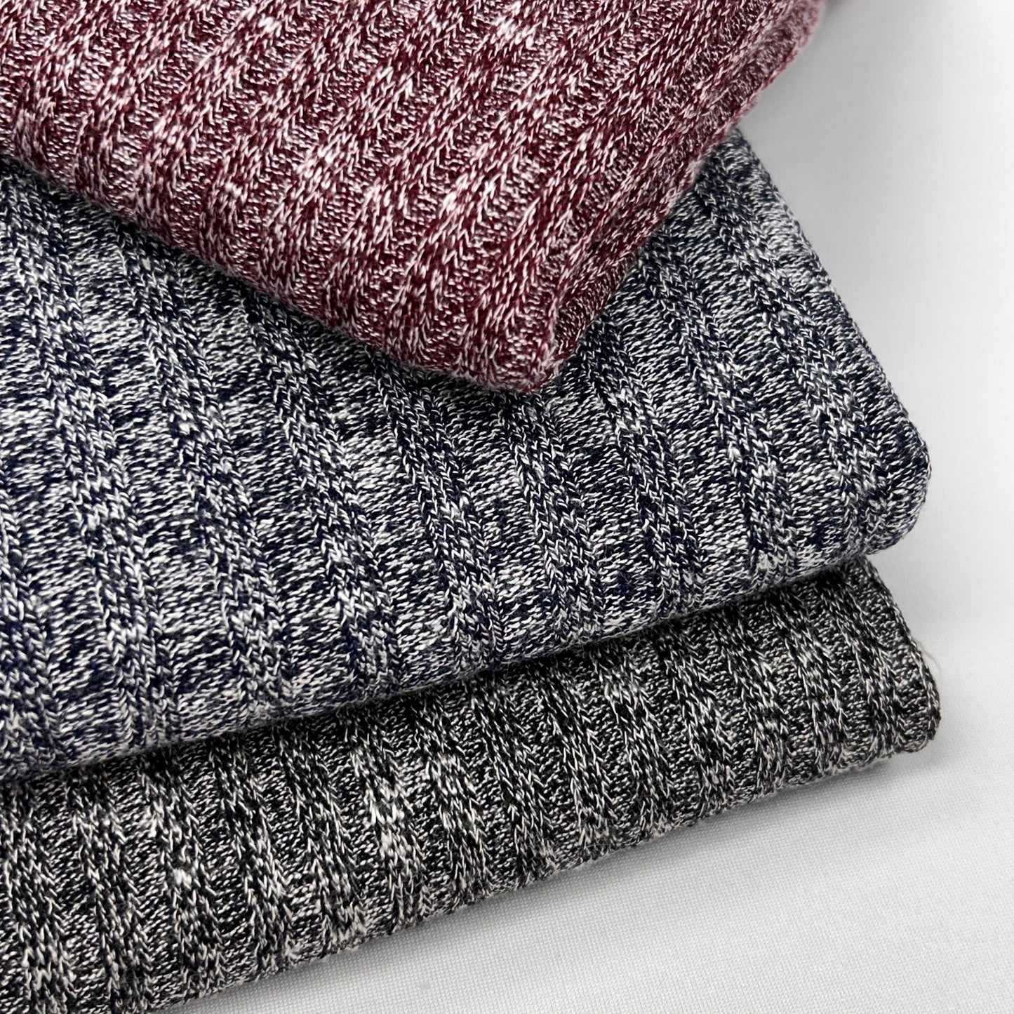 4X4 RIB Solid Textured. 60" width. Fabric By The Yard.. Soft Chunky Sweater