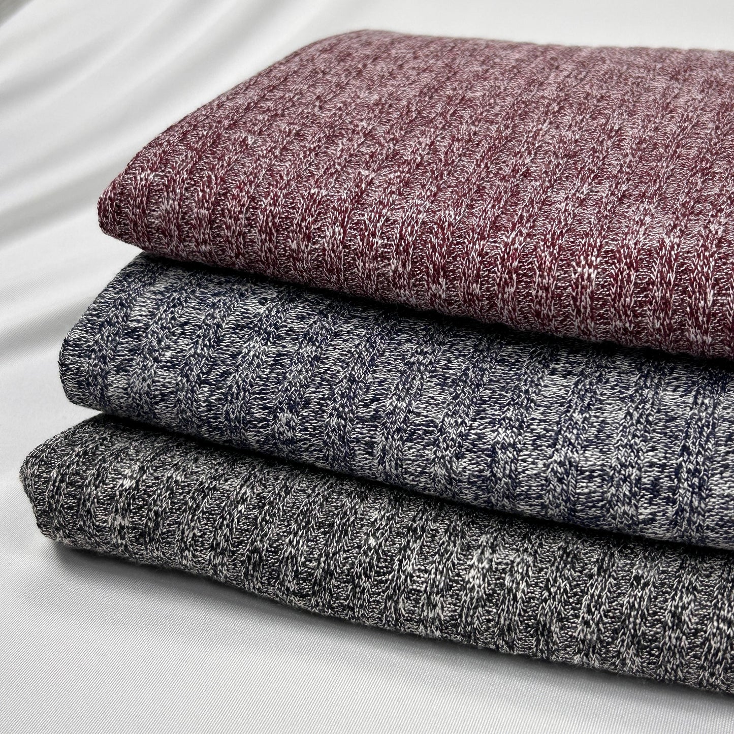 4X4 RIB Solid Textured. 60" width. Fabric By The Yard.. Soft Chunky Sweater