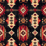 Aztec fabric. Tribal Southwestern Print. fabric by yard
