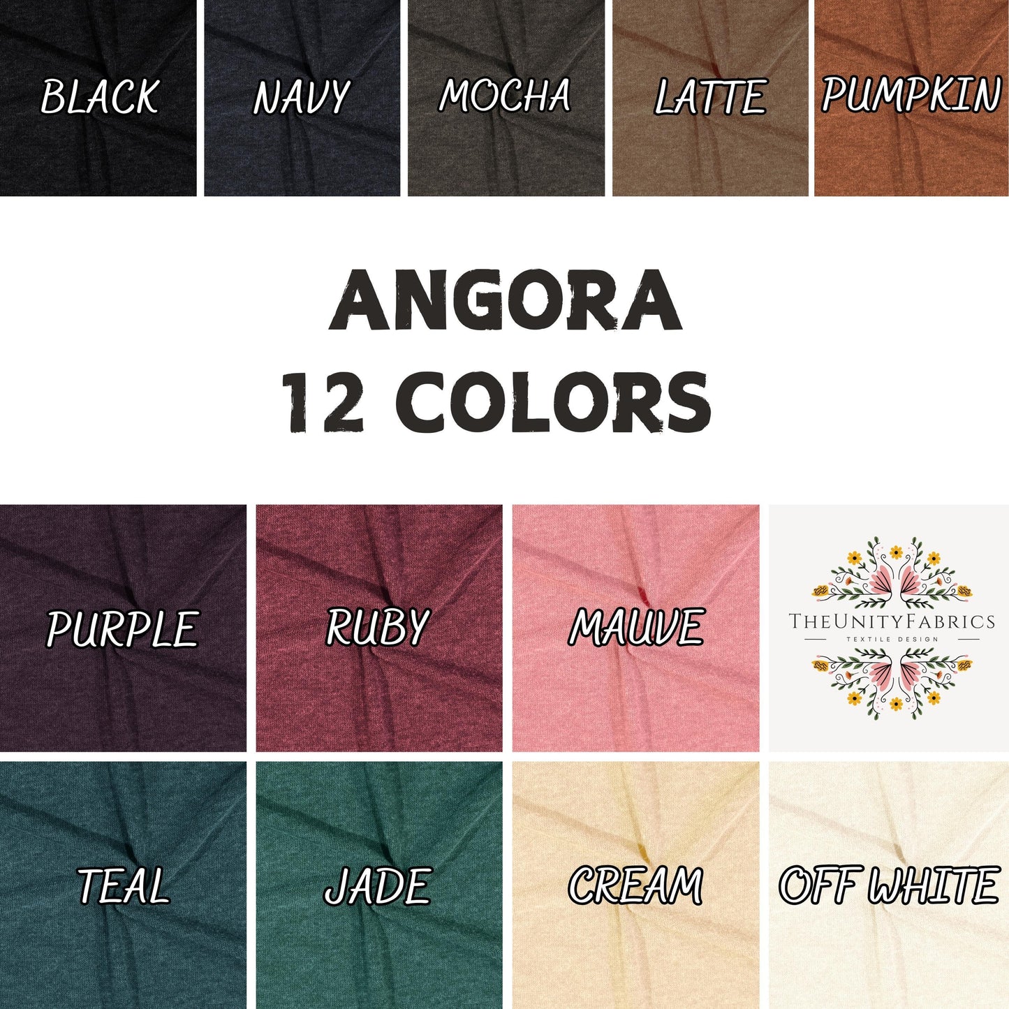 Angora Fabric: Luxuriously Soft. Perfect for Autumn Wear and Baby Crafts