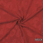 OAK JQD loepard solid color Textured. 60" width. Fabric By The Yard.