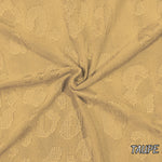 OAK JQD loepard solid color Textured. 60" width. Fabric By The Yard.