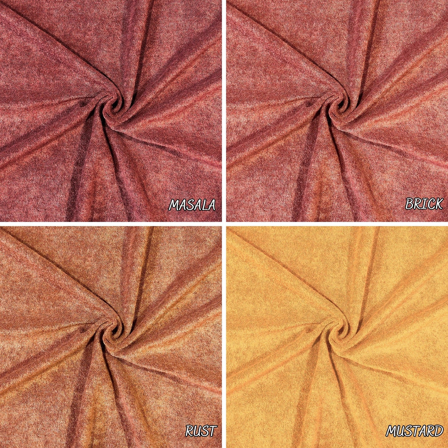 Thin Loop Terry fabric. Thin Towel Fabric. Solid color. Fabric by yard. sweatshirts, tops , children's wear