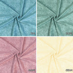 Thin Loop Terry fabric. Thin Towel Fabric. Solid color. Fabric by yard. sweatshirts, tops , children's wear