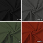 multicolor crepe, solid summer spring dress top, pants fabric. thin fabric. Juno pd