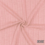 Band Rib fabric. Pink tone, 60" width. Fabric By The Yard. Solids variety, fabric by yard, sweatshirts, tops , children's wear