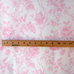Pink Toile Fabric by the Yard. 60" wide - diy Home Decor - Premier Prints Fabric