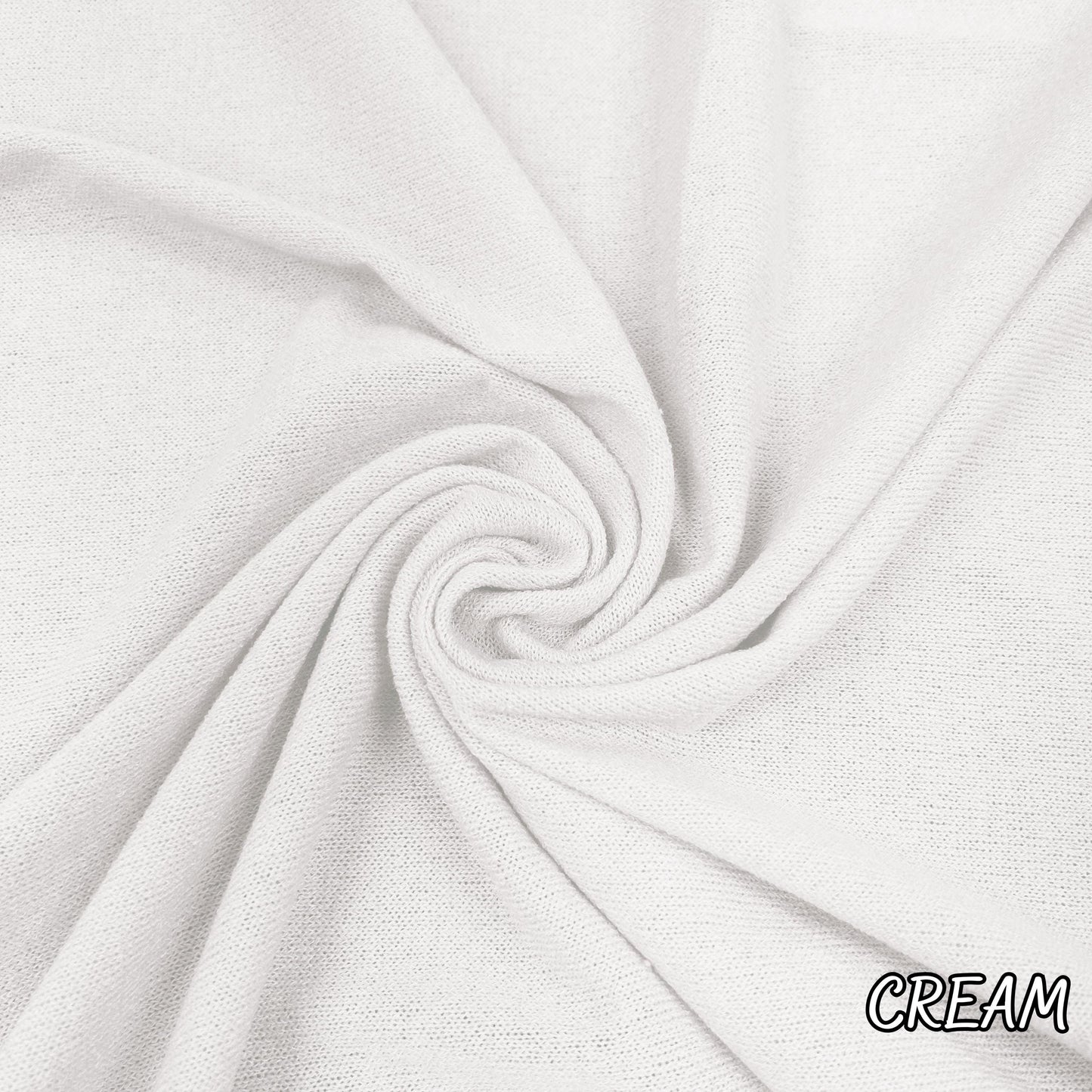 Mirr PD, Soft and Stretchy. 60" width. Fabric By The Yard. for thin sweater. pastel tone.