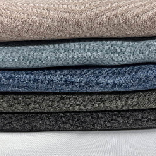 Diamond Rib Jacquard. luxury Solid Color Pattern Textured. Perfect for creating Clothes. fall fabric. dress knitting. stretch knit.