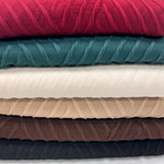 Jacquard Knit Fabric. RY 1322. Super Stretch- Soft 4-Way Stretch for Active Wear. 60" width. Fabric By The Yard.