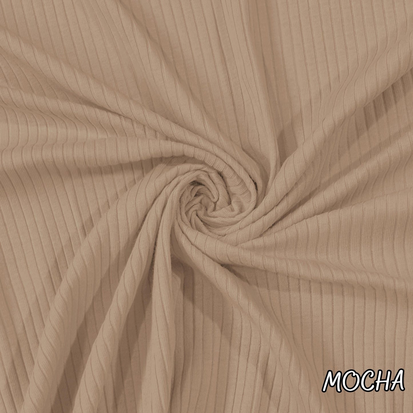 5x2 Cotton Rib Solid Color. 60" width. Fabric By The Yard. Material for Clothing Trim, Cuffs, Collars - Soft T-Shirts