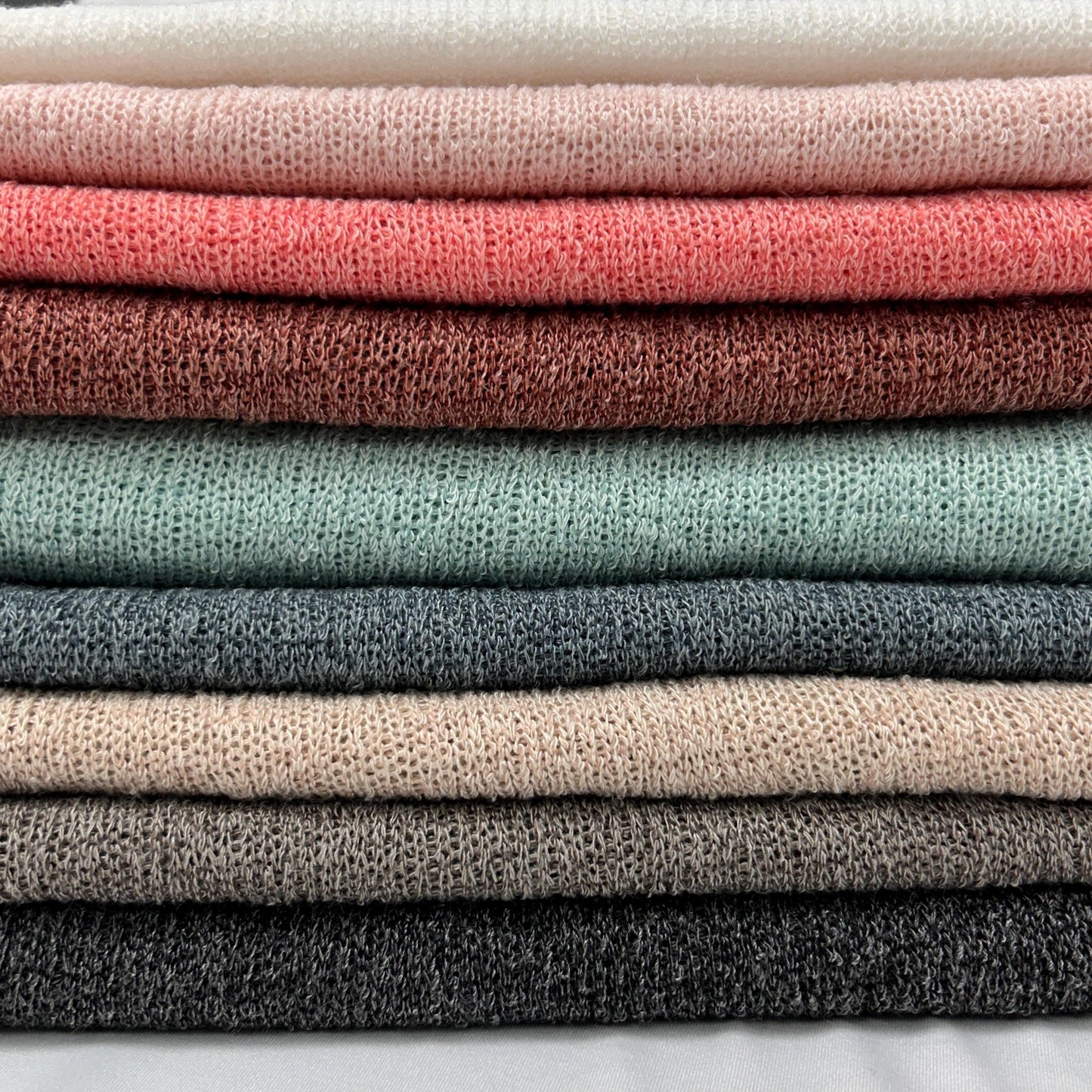 Heavy K-TIARA fabric. Spring summer Hacci. colorful Fabric by yard. Solid color. sweatshirts, tops , children's wear