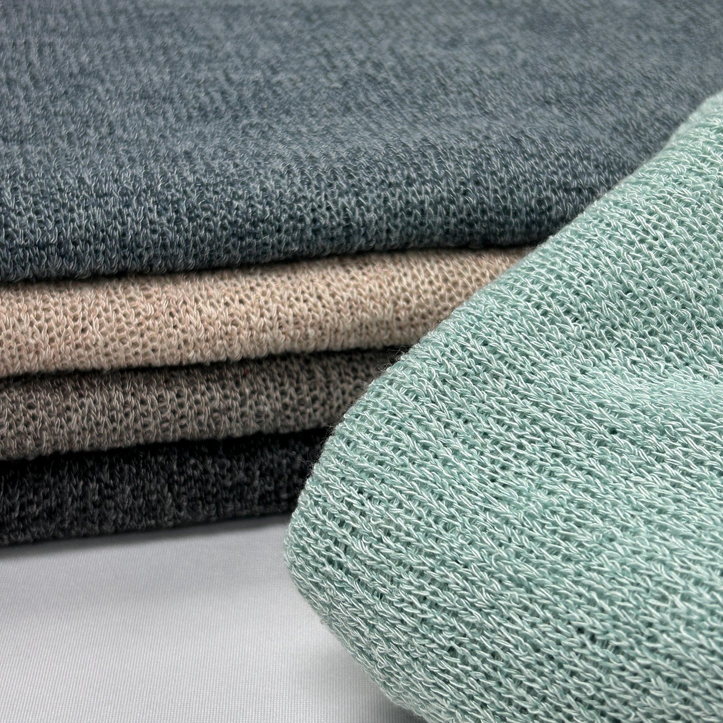 Heavy K-TIARA fabric. Spring summer Hacci. colorful Fabric by yard. Solid color. sweatshirts, tops , children's wear