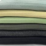 ANNIE RIB Brushed Rib Knit is a super soft and cozy fabric. Stretch Knit Ribbed. 60"  width. wholesale fabric.