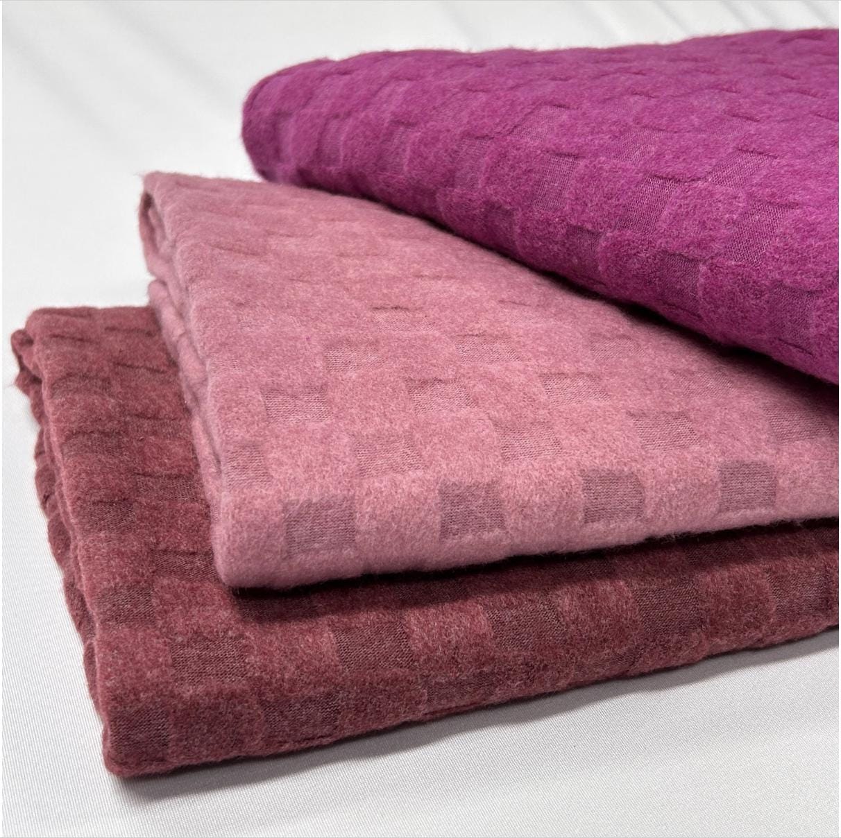 Loop Terry JQD fabric. soft Fabric by yard. Solid color. towels, robes, Cleaning cloths. baby fabric. /CK