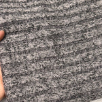 Soft Brush Rib Knit Fabric for Clothing - 8x4 Texture - Perfect for Sweaters and Cardigans / 8x4 T.R Brib