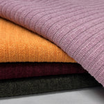 Mirr Rib Stripe Pattern.60" width. Fabric By The Yard.  fall winter fabric. soft Color Textured Fabric by the yard.