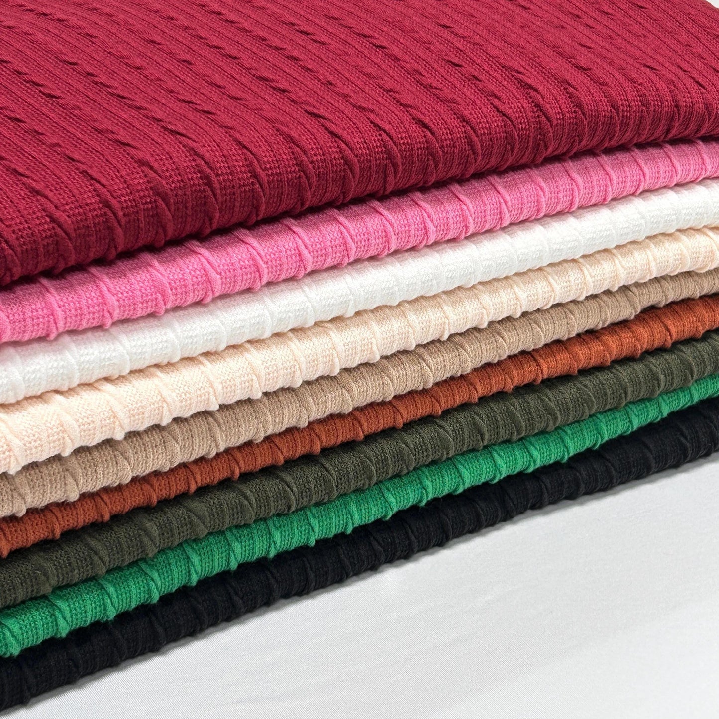 Chain Jacquard chain  fabric-Kara. luxury Solid Color Textured Fabric by the yard. fall fabric by yard. havy fabric. dress fabric.