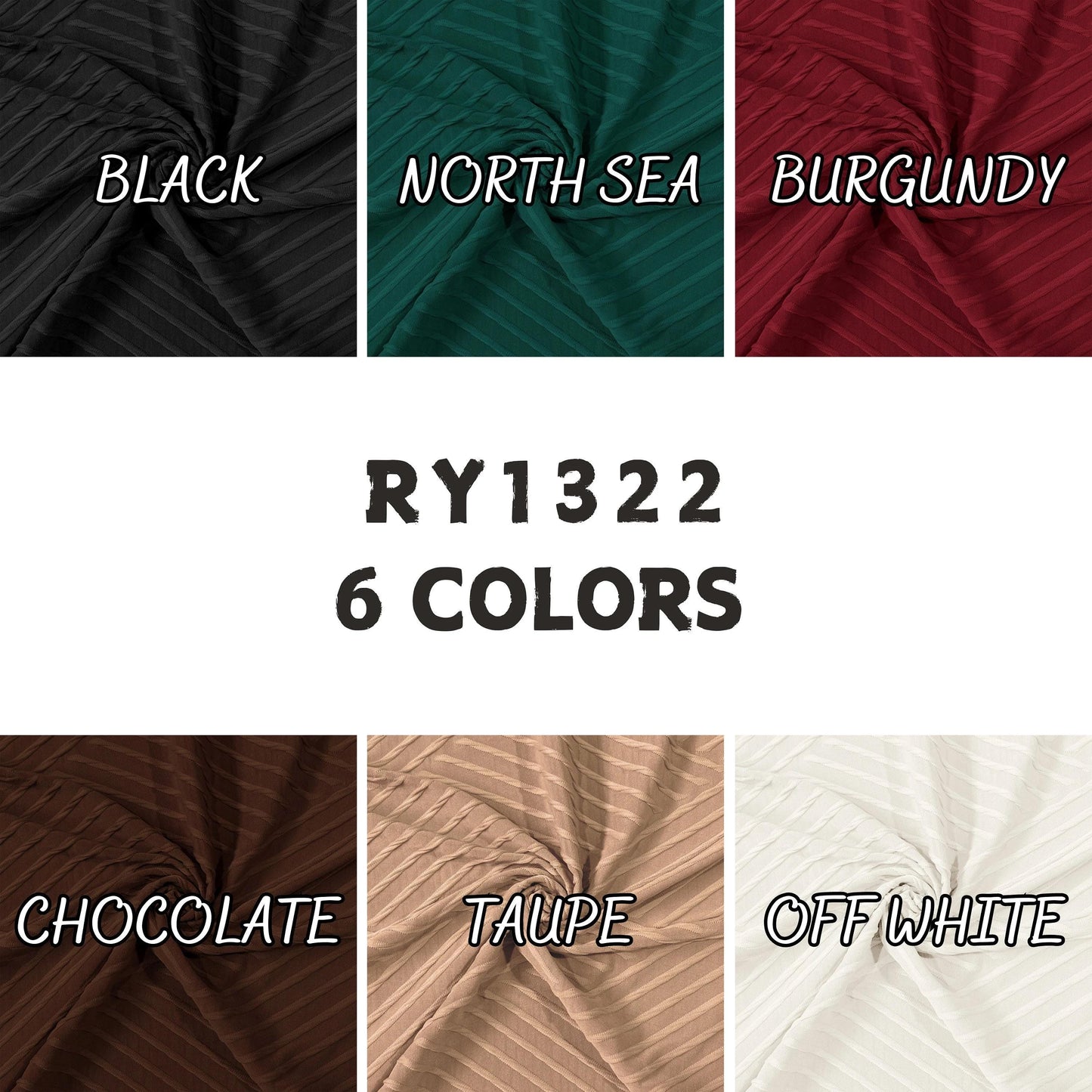 Jacquard Knit Fabric. RY 1322. Super Stretch- Soft 4-Way Stretch for Active Wear. 60" width. Fabric By The Yard.