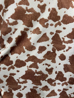 Boho Highland Cow Fabric, Fabric by the yard, Cate & Rainn, Sewing,  Broadcloth, Canvas, Fat Quarter, Bamboo