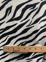 black and White Zebra Print Fabric by the Yard Designer  Home Decor, Drapery, Curtains or Upholstery Zebra Fabric
