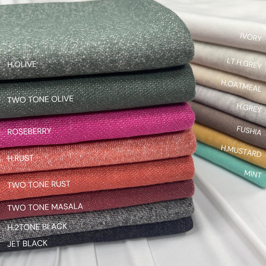 CP French Terry fabric. Stretch Fabric by yard. soft fabric. pajama, sweatshirts, tops , children's wear. fall fbric. wholesale fabric.