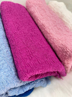 Wrinkled Textured fabric. Print Solid Color thin summer clothing fabric. cute dress.multi crepe. jaqard woven / QD-23072501