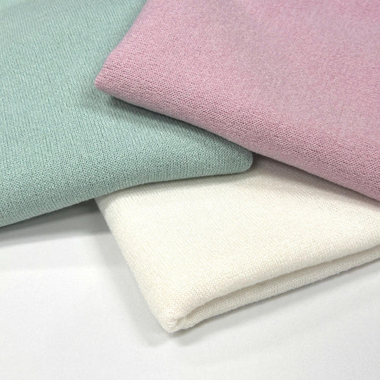Mirr PD, Soft and Stretchy. 60" width. Fabric By The Yard. for thin sweater. pastel tone.