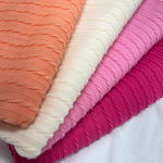 Chain jacquard fabric.-KARA.  luxury Solid Color Textured Fabric by the yard. fall fabric by yard. havy fabric. dress fabric.