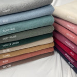 Jac-Rib brush. soft thick winter brush fabric Solid color. Fabric by yard. sweatshirts, cardigan, tops , children's wear