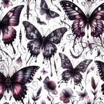 Vintage Gothic butterfly