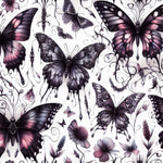 Vintage Gothic butterfly